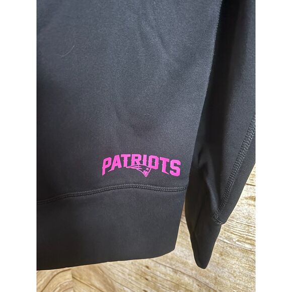 NIKE/ NFL APPAREL NEW ENGLAND PATRIOTS CRUCIAL CATCH CANCER AWARENESS HOODIE - Picture 4 of 6